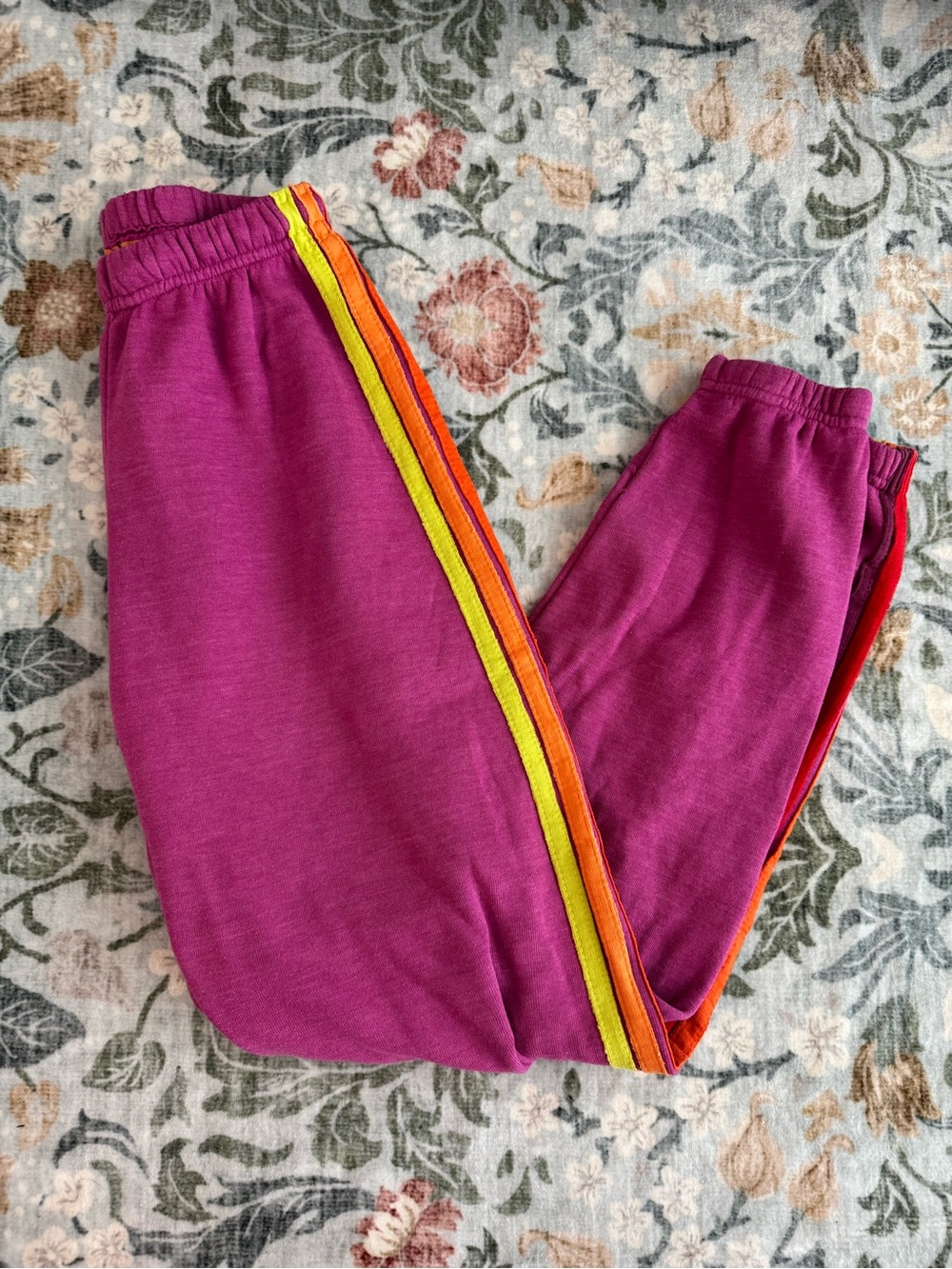 Aviator Nation magenta sweatpants